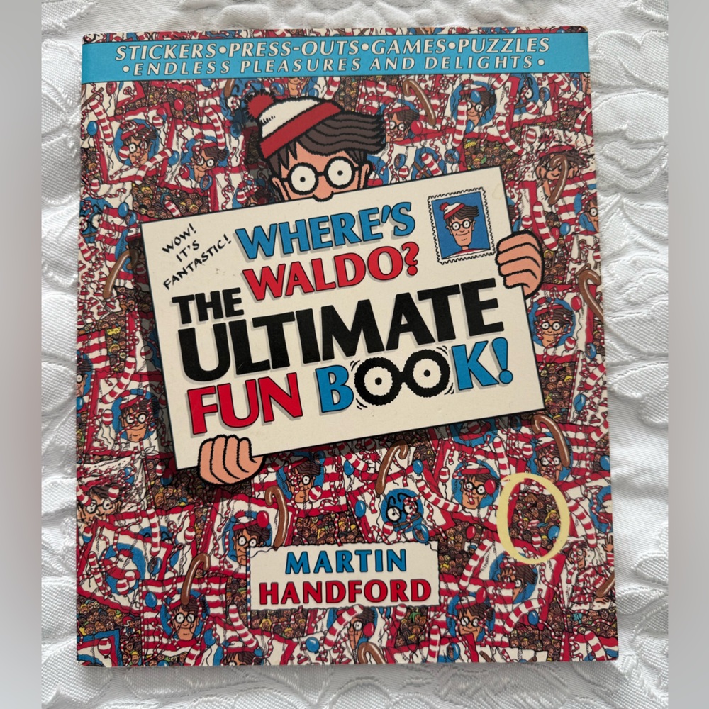 Where's Waldo? The Ultimate Fun Book by Martin Handford (paperback)